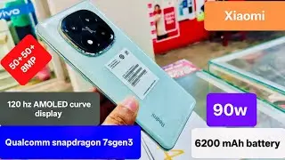 Xiaomi Redmi Note 14 pro plus snapdragon 7sgen3, 120hz AMOLED curve display 6200mAh & 90w #bengalpro