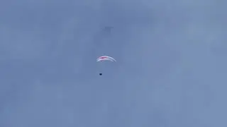 What you think the rupture of the parachute in this position is a positive or a negative situation ?