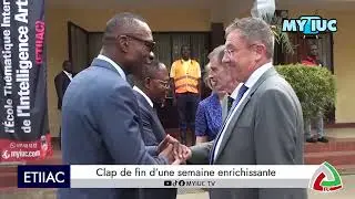Cérémonie de cloture de l'ETIIAC, en présence de son Excellence, l'Ambassadeur de France au Cameroun