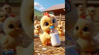 Chicken banana dance milk bottle 😂😂 very funny #dudi #dudi #dum #dum #chicken #banana #dance #fun