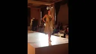 Revival Retro 1920s dress on Zoe Lems vintage catwalk