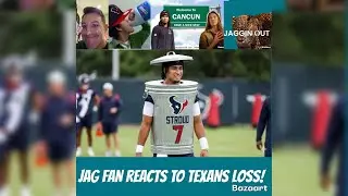 Jaguar Fan Reaction to Texans Loss vs Patriots! JAGGIN OUT