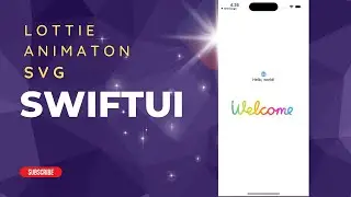 SWIFTUI - Lottie Animation 2023 | SVG animation