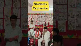 students Orchestra in Vidya vikash school #ytshorts #music #dream #enjoy