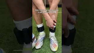 Improve your footwork with those soccer-designed ankle weights🏋️&zwj;♂️⚽️#football #Soccer #futbolmax