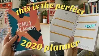 THIS IS THE PERFECT 2020 PLANNER FOR ORGANISATION AND PRODUCTIVITY!!! *product announcement eeeek*