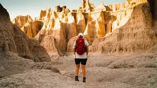 Getting the Van Stuck in Badlands National Park