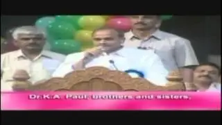 Indian PM & CM&rsquo;s  praising Dr K A Paul