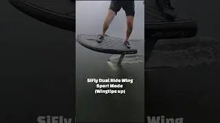 Flying in the Rain Just Hits Differently!  Riding the SiFly Stellar X #eFoil with Dual Ride Wing