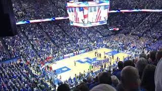 24,000 people singing National Anthem at Rupp Arena before Kentucky/Kansas game (January 26th, 2019)