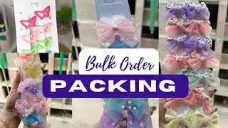 ASMR Bulk Order Packaging / Order Packing Video / Accessories Bulk Order Packing / Shop Now 🌸🌸
