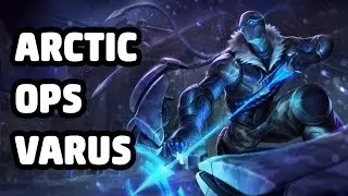ARCTIC OPS VARUS SKIN SPOTLIGHT - LEAGUE OF LEGENDS