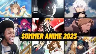 Reacting to EVERY Summer Anime 2023 Trailer