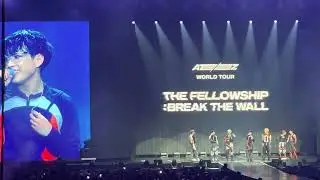 ATEEZ Break the Wall Tour in PHX - Talking Ment 7