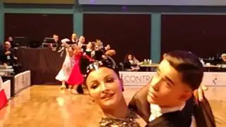 World championship 10 dance Junior 2- Nikoloz Mujiri And Erminia Mirasola- Vienese Walts