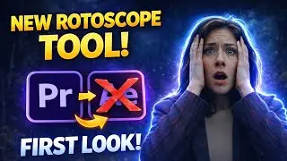 Premiere Pro&rsquo;s NEW Rotoscope Tool 🤯 | No More After Effects!