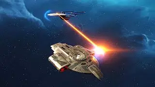 Star Trek Armada 4 Defiant vs USS Lakota