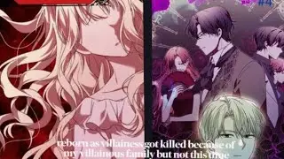 Reborn as villainess got killed because of my villainous family but not this time #viral#manhwa