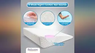 Bed Wedge Pillow | Unique Curved Design for Multi Position Use | Memory Foam Wedge review