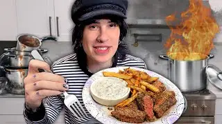 I Tried To Cook a Steak..