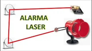 ✅ Alarma Láser con electrónica básica