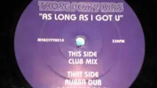 Those Pesky Kids - As long as i got you