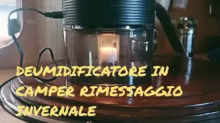 Rimessaggio camper inverno con deumidificatore #camper #campervan #mercedes #rimor