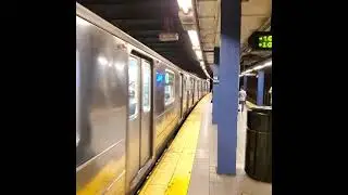 NYCT: R62A #1678 (5) leaving 14th Street - Union Square