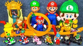 97 Minutes of Satisfying ASMR Unboxing | Super Mario Bros Movie Hot Wheels Jungle Kingdom Raceway 💥