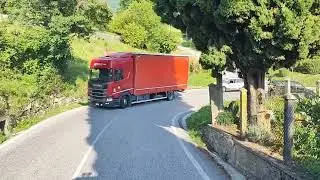 Truck driving Italia europe 
