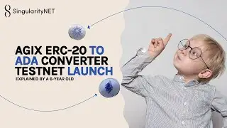 AGIX ERC-20 to ADA Converter Testnet Launch (explained by a 6-year old)