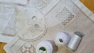 Bordado RENDA DE AGULHA: convite para curso grátis de Renda de Agulha - link na descrição