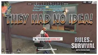 Playing UNDERCOVER in NA RGS Qualifier Games! Solo vs PRO SQUADS! (Rules of Survival)