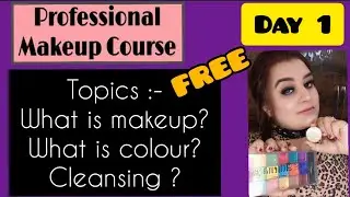 Free professional makeup course in hindi (day 1) ||AK SIMRAN #hindi #makeupclass  #makeupvideo