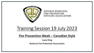 Fire Prevention Week   Canadian Style