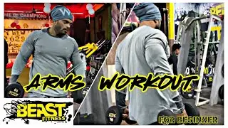 Biceps Workout For Beginners | BharatSinghania | Beast Fitness Agra #biceps