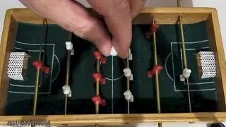 Mini Soccer Foosball Table Game ~ Very Small