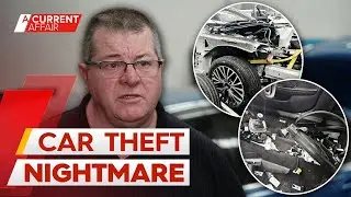 Exclusive footage shows police bust on alleged organised car theft syndicate | A Current Affair