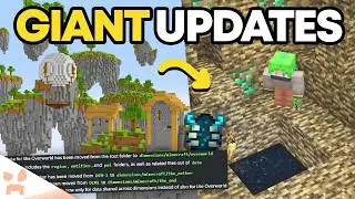 MINECRAFT ADDED A NEW WAY TO BREAK BEDROCK + FOURTH DIMENSION UPDATE?!