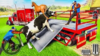 Farm Animal Transport Truck Driving - Pet Animal Transport Truck Real Driving - Android GamePlay