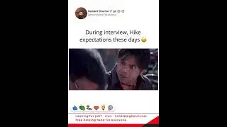 Salary expectations | HR vs employees memes #shorts