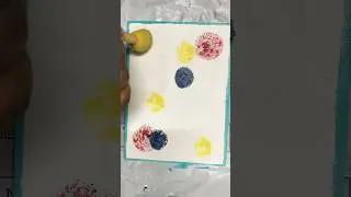 Color Play Canvas board | Yass calligraphy art #shortsfeed #shortvideo #trendingshorts #art #paint