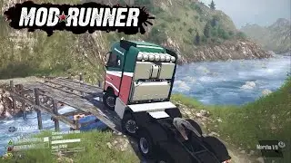 MudRunner - La Luna13 V1 One Road: Libera&ccedil;&atilde;o da &uacute;ltima garagem