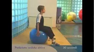 Fitball Junior - esercizi per la postura