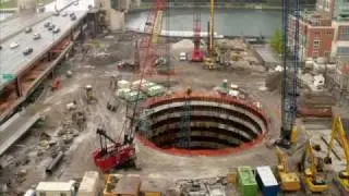 The Chicago Spire - Construction 2008 till 07/16 2008