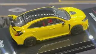 INNO64 Models Honda Civic Type-R FK8 Yellow 1/64 scale diecast