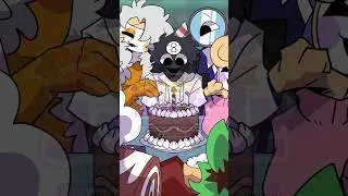 День рождения Тудла 🎂 || Мир Дэнди #drawmarket #dandysworld #animation #shorts