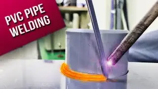 Plastic Hot Air Welding of PVC  Pipe & Sheets