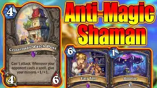 Anti Mages Deck! Revolving Tiny Toys Shaman Is A BLAST Metabreaker United in Stormwind | Hearthstone
