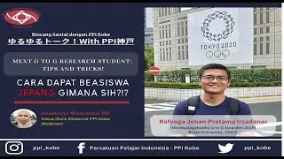 TIPS & TRICKS FOR MEXT G TO G RESEARCH STUDENT!!! | PPI KOBE INSTAGRAM LIVE #2